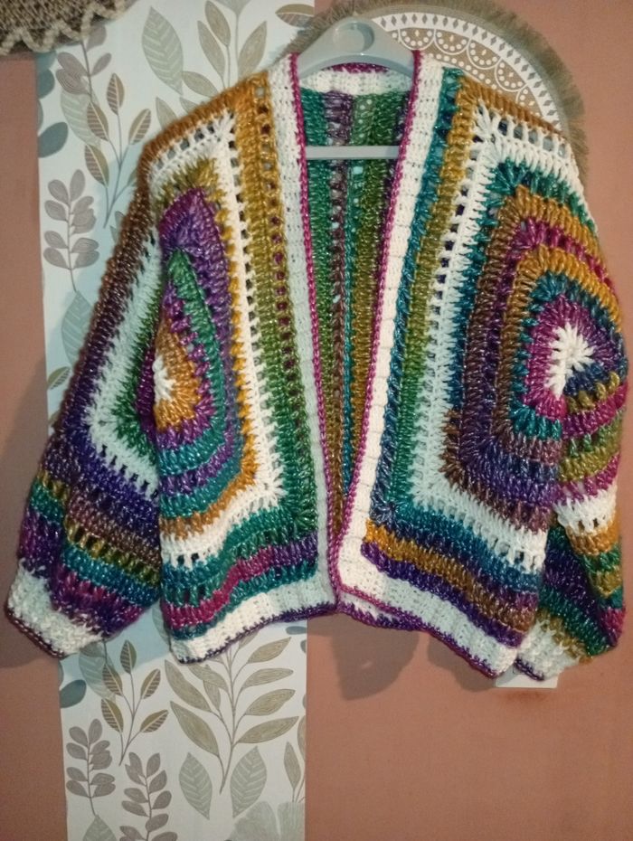 gilet au crochet - photo numéro 2