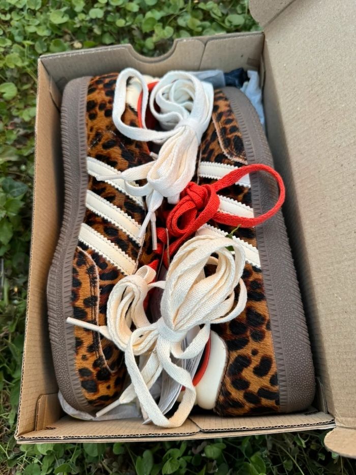 Adidas Samba OG léopard Rouge  Taille 42 - photo numéro 7
