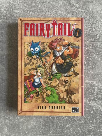 Manga Fairytail / Fairy tail tome 1 en version française.