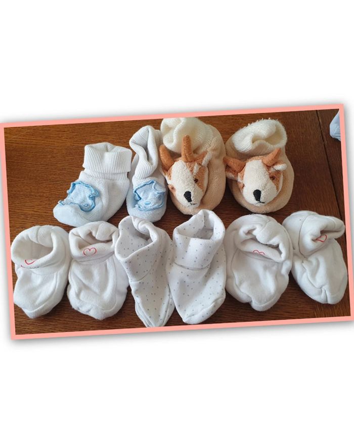 Lot de chaussons bébé
