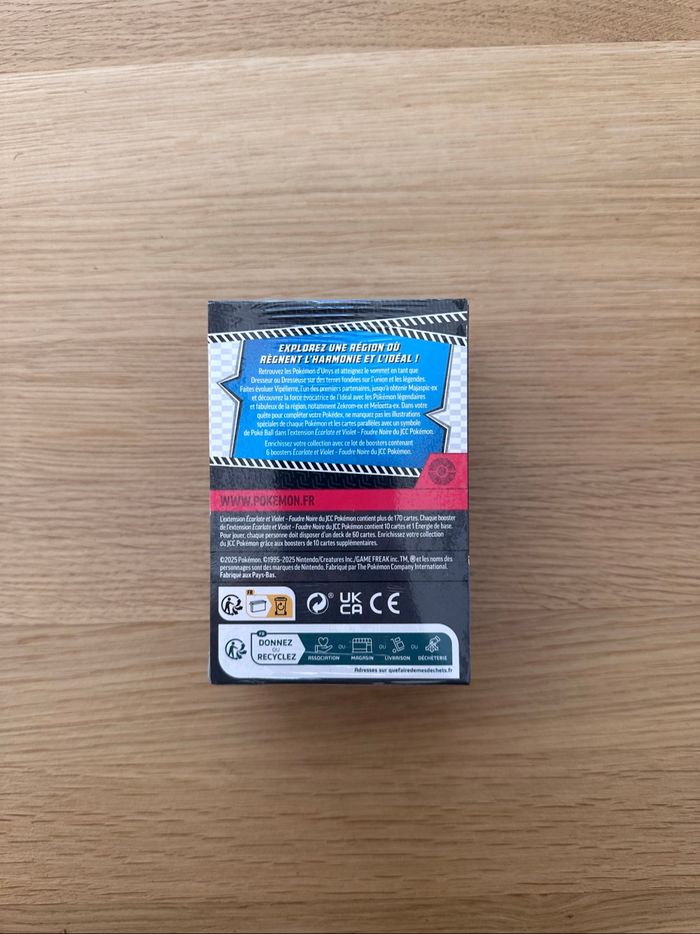 Bundle 6 Boosters Foudre Noire EV10.5 Neuf - photo numéro 3