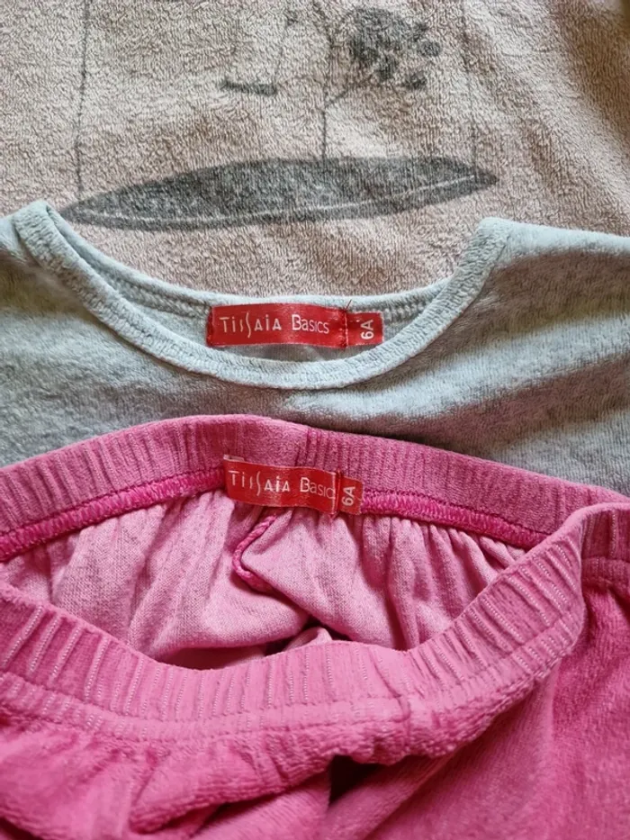Lot pyjama velour - photo numéro 2