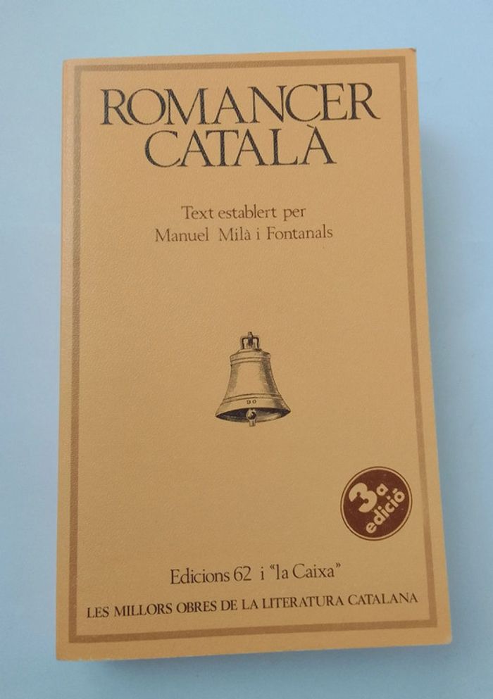 Manuel Milà i Fontanals - Romancer Catala