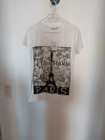 Tee-shirt neuf  tour eiffel taille xl