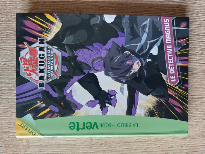 Livre enfant "Bakugan Armored Alliance Le détective Magnus" Bibliothèque verte