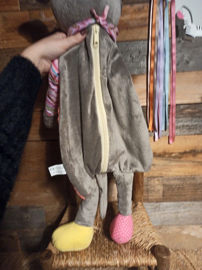 peluche souris range pyjama la Galleria tbe - photo numéro 5