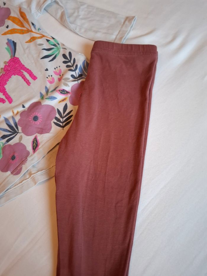 Ensemble T-shirt legging gilet tbe 24 mois / 3-4 ans - photo numéro 5