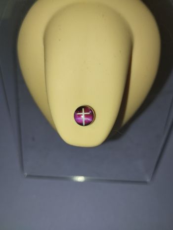 Piercing langue etoile