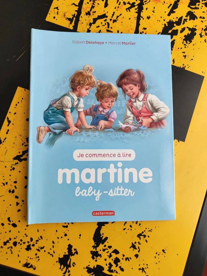 Livre Martine baby-sitter