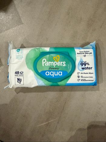 Carton de 672 lingettes Pampers Harmonie Aqua