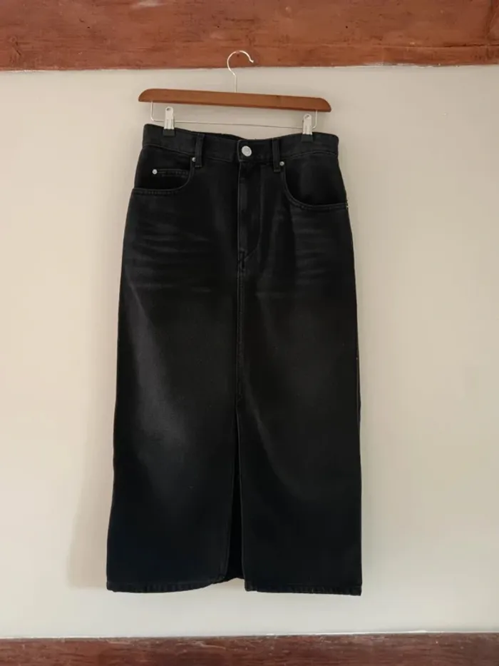 Jupe longue denim léger Isabel Marant - photo numéro 7