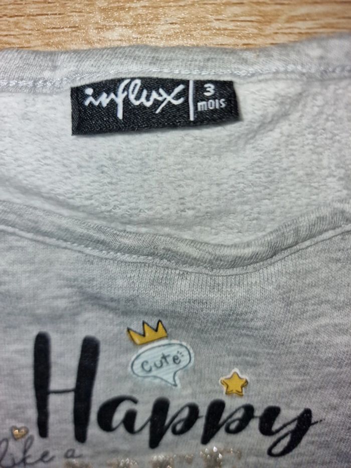 Robe sweat 3 mois - photo numéro 2