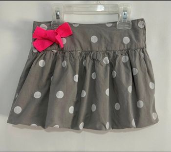Jupe grise pois blancs Taille 3 ans