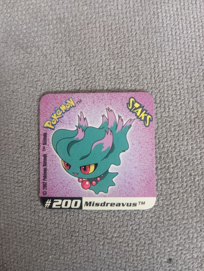 Magnet Pokémon Staks N°200 Misdreavus