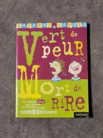Vert de peur mort de rire Par Gudule, Anne Wilsdorf (Illustrations)