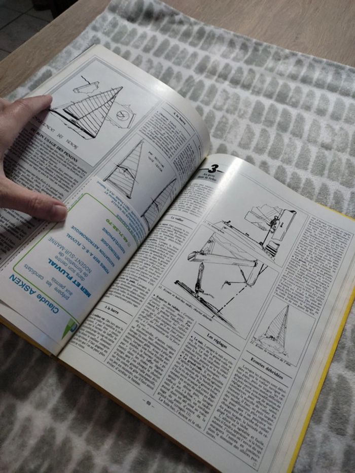 Livre apprenez la voile avec Tabarly navigation éditions du Pen Duick - photo numéro 7