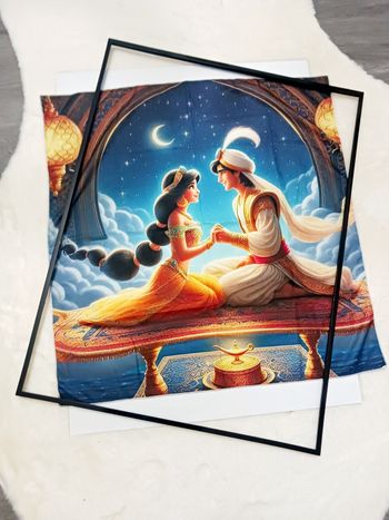 Impression sur toile tissus 70x70