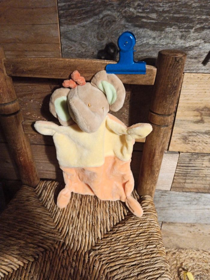 Doudou éléphant Nicotoy tbe - photo numéro 3