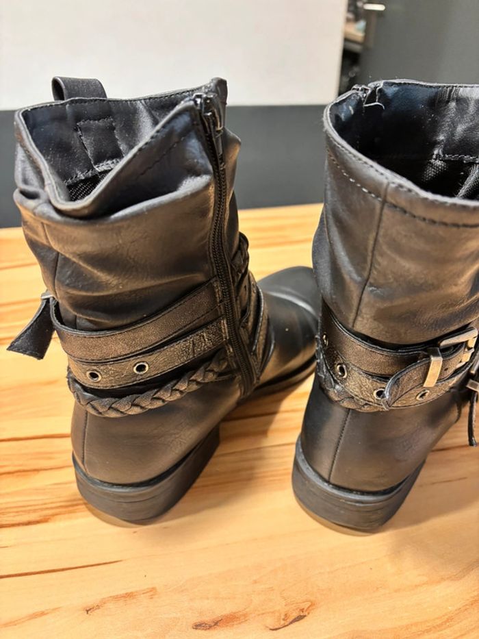Bottines noir femme - photo numéro 6