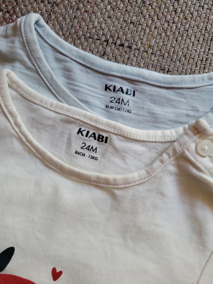Lot 4 Tee-shirt bébé Zara - photo numéro 5