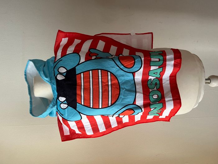 Cape de bain, serviette à capuche dinosaure - photo numéro 2