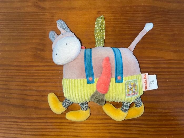 Peluche doudou musical, boîte à musique