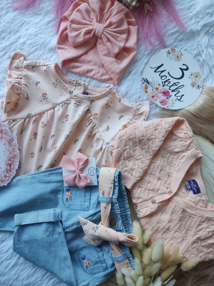 Ensemble été sergent major fille 3 mois 🎀 - photo numéro 2