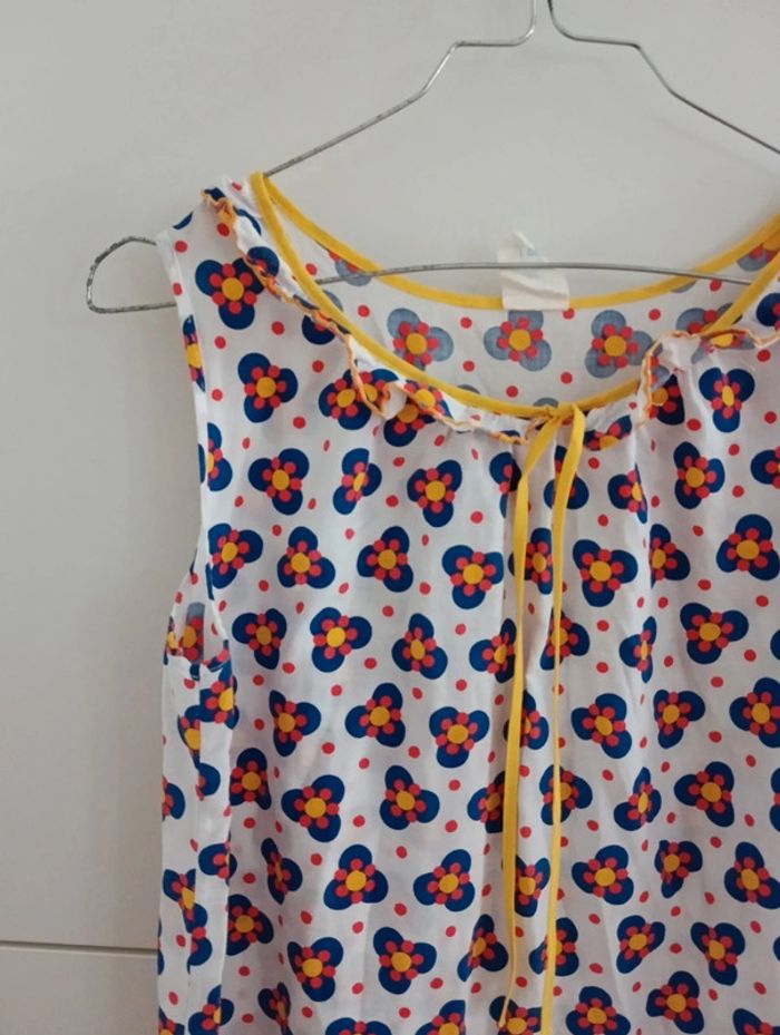 Robe nuisette vintage en coton - photo numéro 5