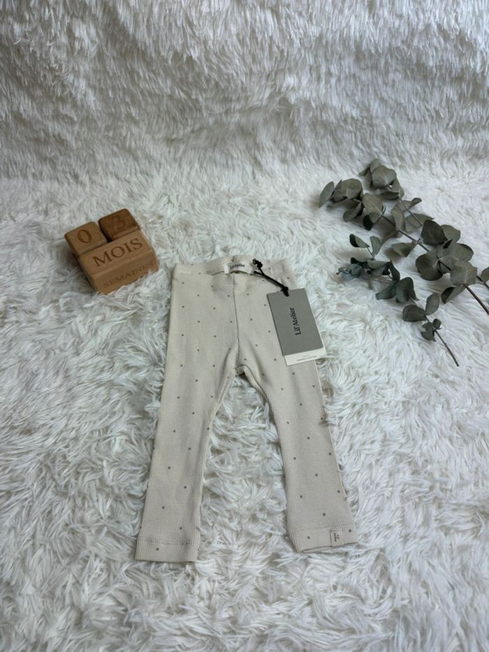 Legging beige Lil Atelier taille 2-4 mois