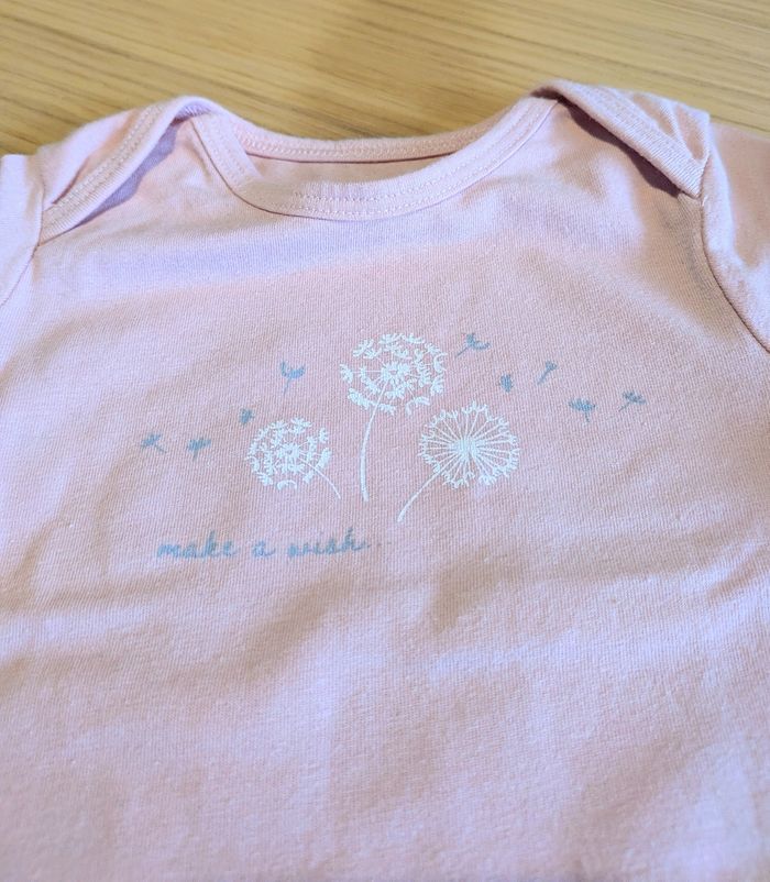 Lot 2 T-shirt ML Neuf 3M -lucieju3misaison - photo numéro 3