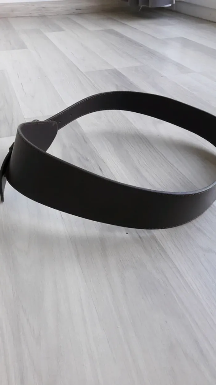 Ceinture marron GEMO 90cm - photo numéro 4