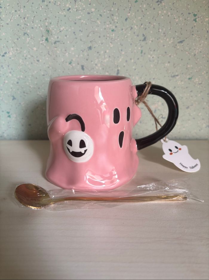Tasse fantôme Halloween - photo numéro 2