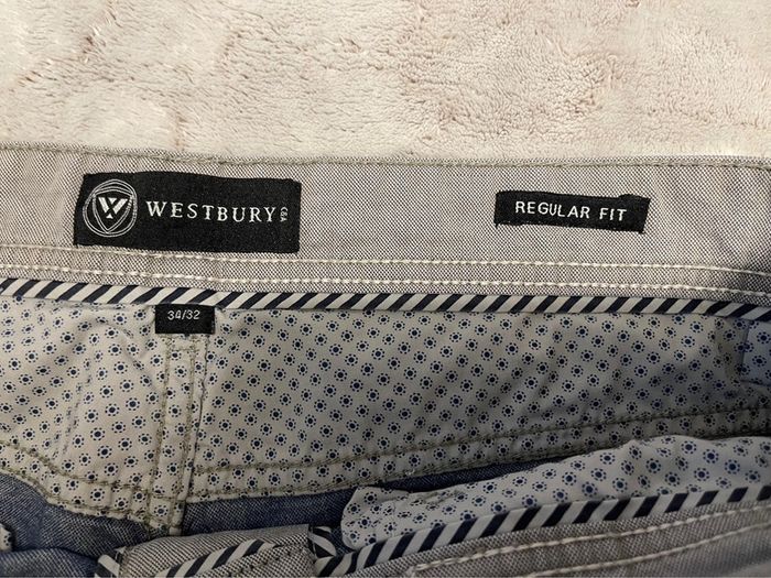 Pantalon léger gris - Westbury - T. 34/32 - photo numéro 2