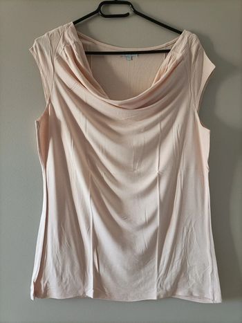 T Shirt col évasé nude Phildar - T. L