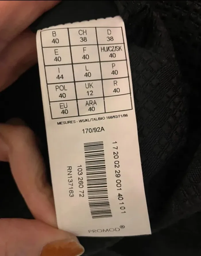 Robe noire Promod – Taille 40 – Neuve - photo numéro 6
