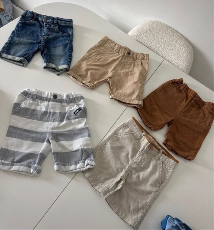 Lot de short garçons 12 mois - photo numéro 3