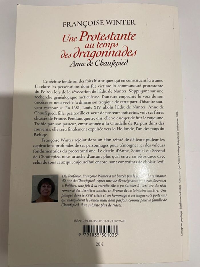 Une protestante au temps des dragonnades - photo numéro 2