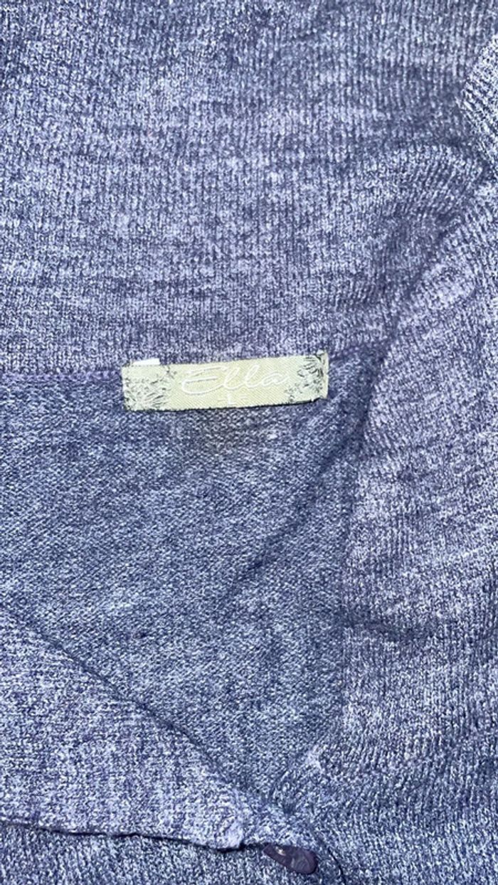Robe pull Ella bleu taille L - photo numéro 2