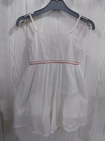 Robe 5 ans zara blanche