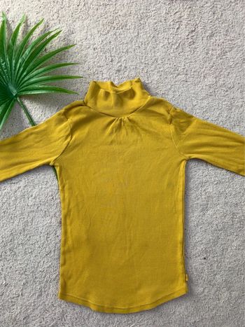 Tshirt manches longue moutarde