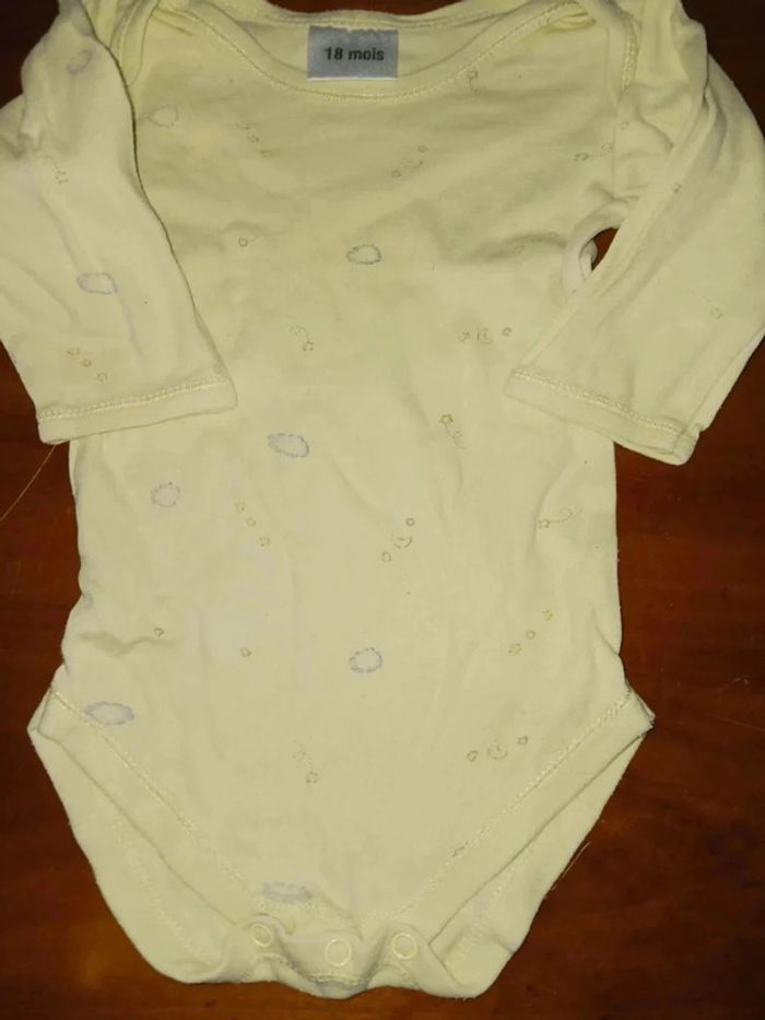 Bodie jaune MC 18 mois
