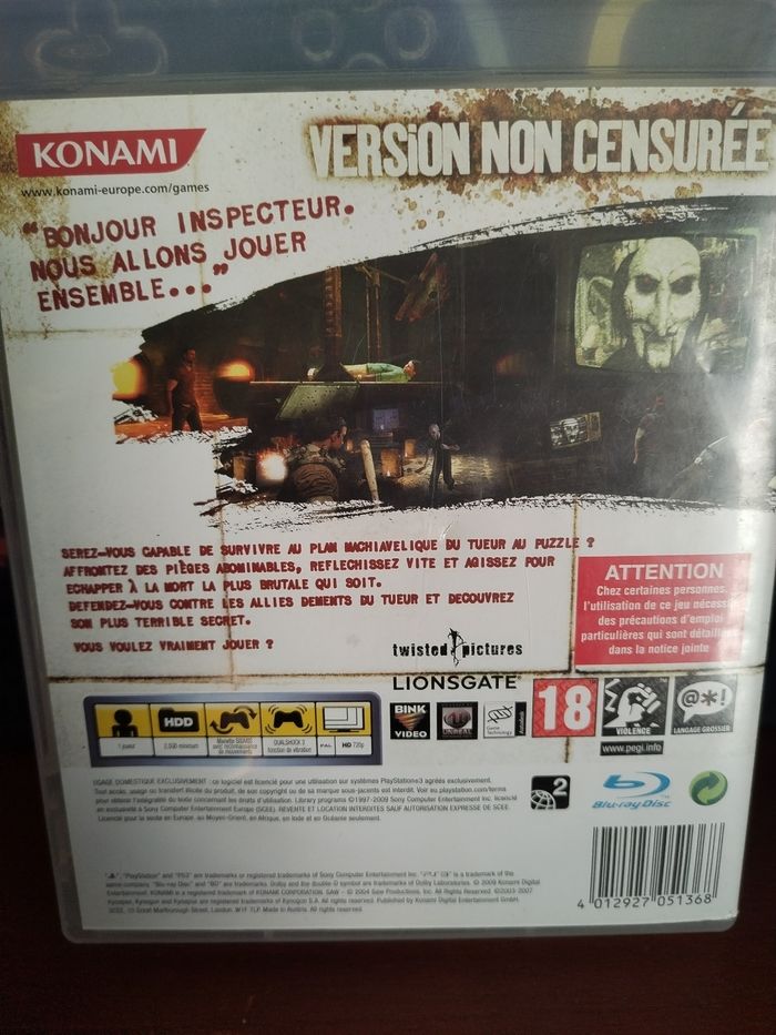Saw ps3. - photo numéro 3
