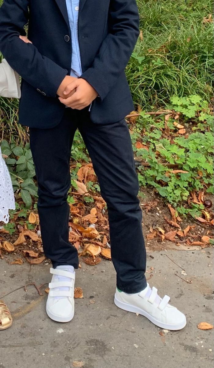 Pantalon chino marine - photo numéro 2