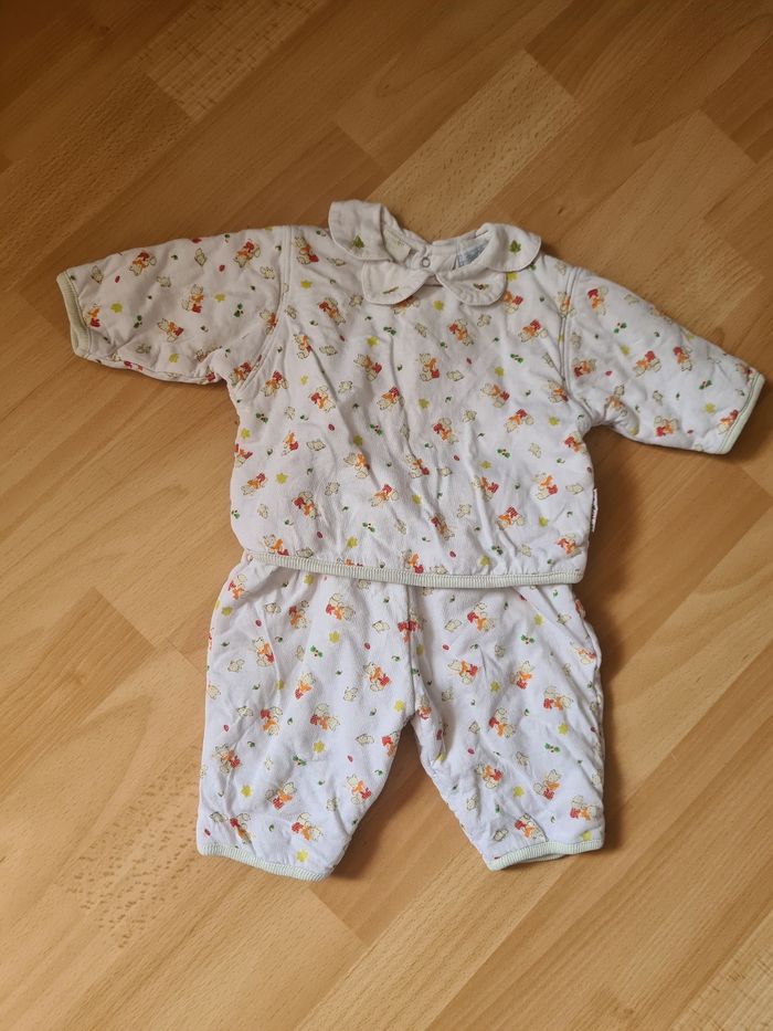 Ensemble molletonné / Taille 3 mois