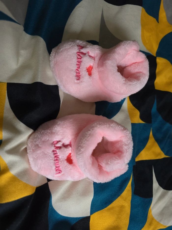Chaussons naissance jamais portés