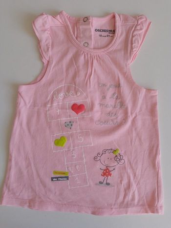 T-shirt fille 18 mois Orchestra