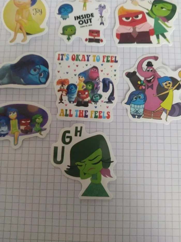 Lot stickers vice versa (lot G) - photo numéro 5