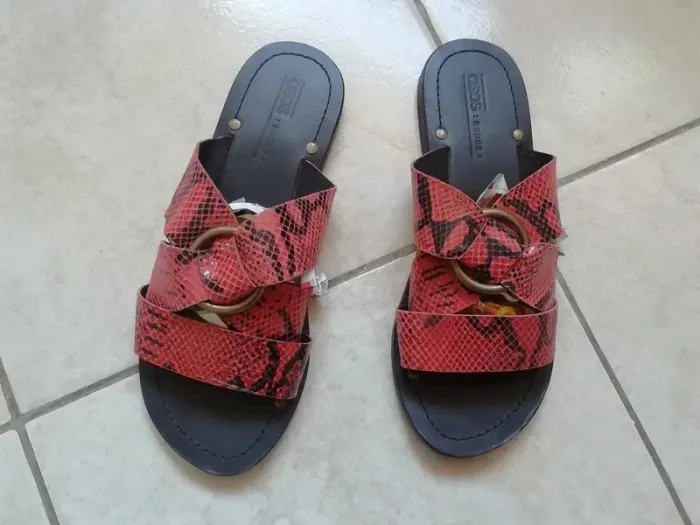 Claquettes - Mules Asos Taille 38,5 (petit 39). - photo numéro 1