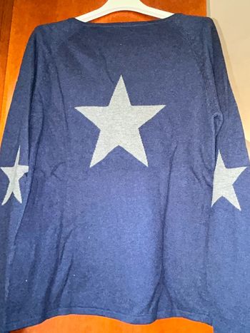 Pull marine étoiles 38 Marie-Sixtine neuf