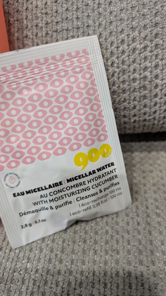 💧 Eau micellaire 900.care + flacon rechargeable - photo numéro 2